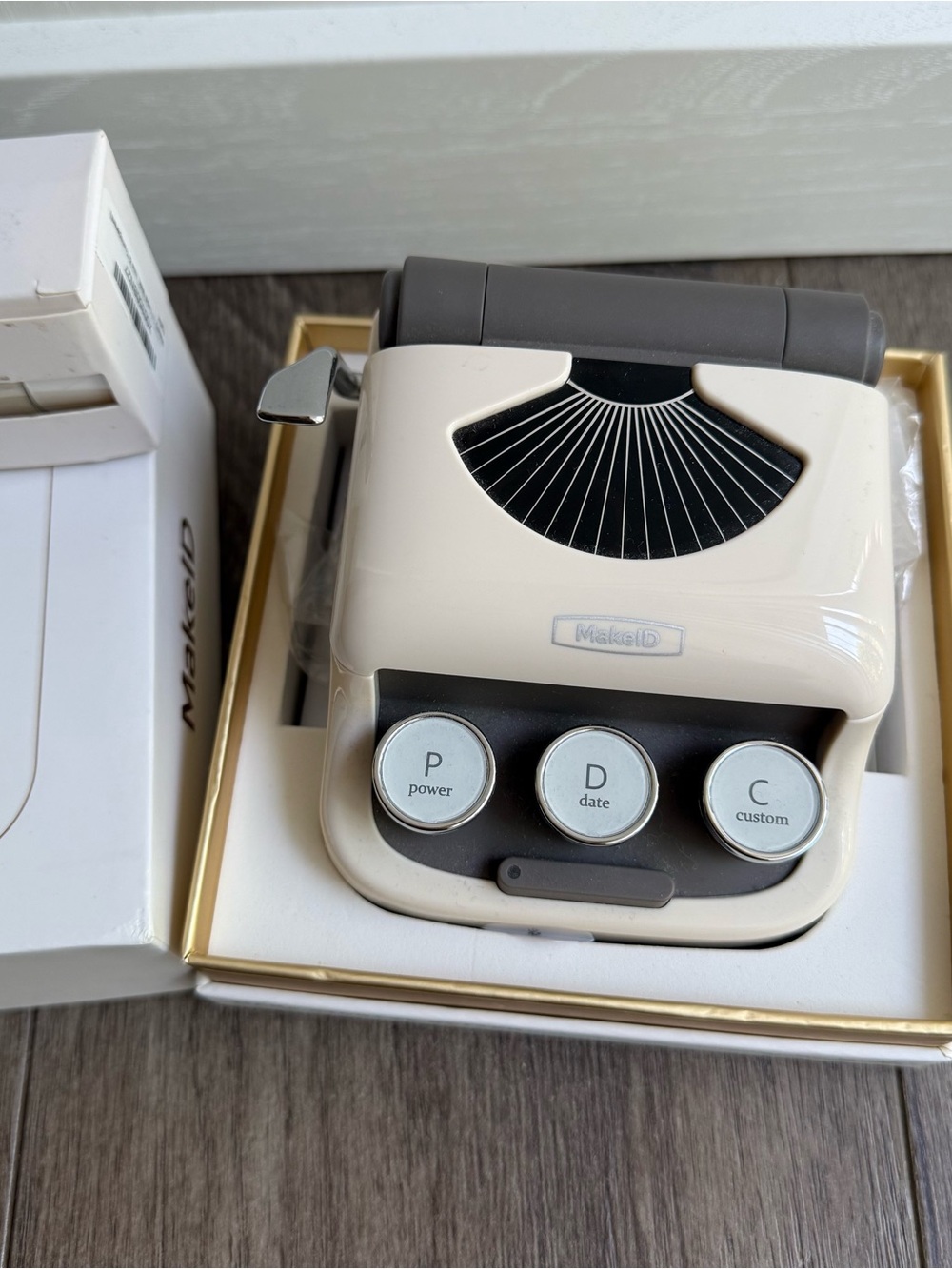 Makeid Q1 Label Maker Machine with Tape HD(300dpi)